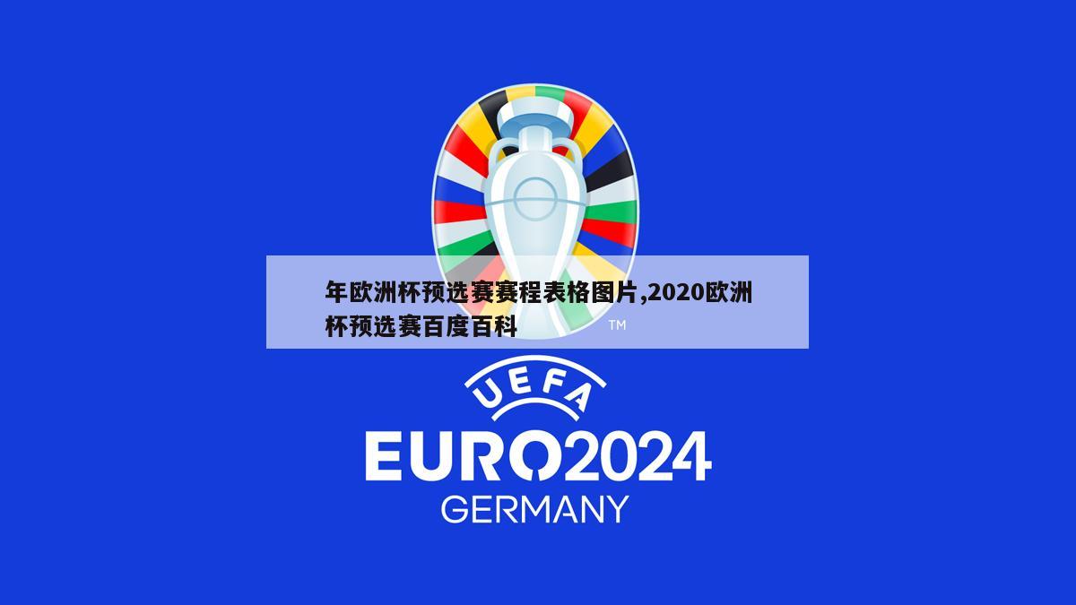年欧洲杯预选赛赛程表格图片,2020欧洲杯预选赛百度百科